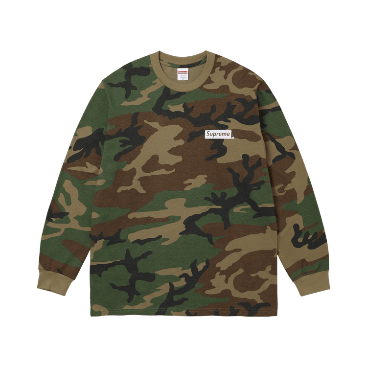 Supreme You Still Suck Long-Sleeve Tee Woodland Camo - Im Your Wardrobe