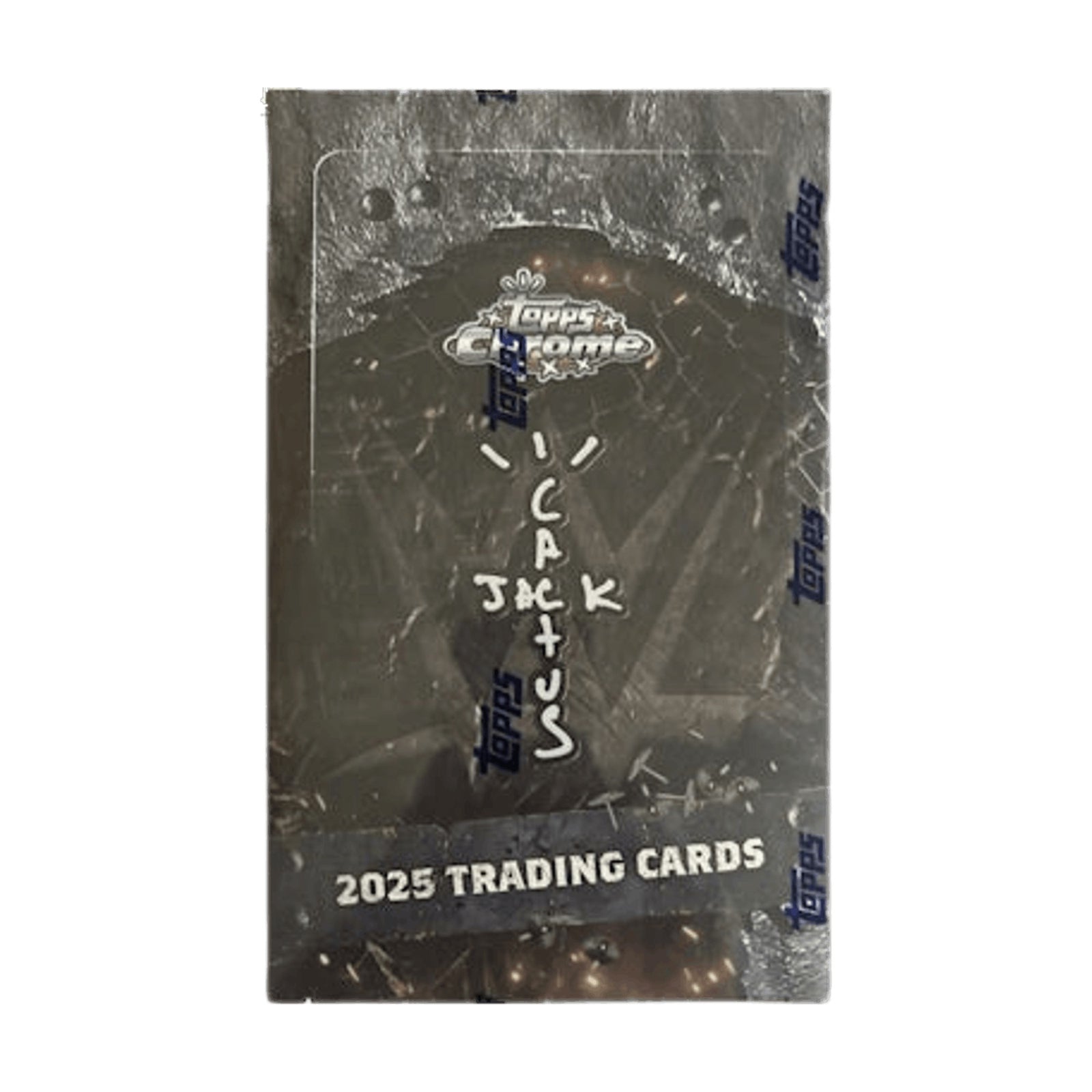 2025 Topps Chrome x Cactus Jack WWE Hobby Box front