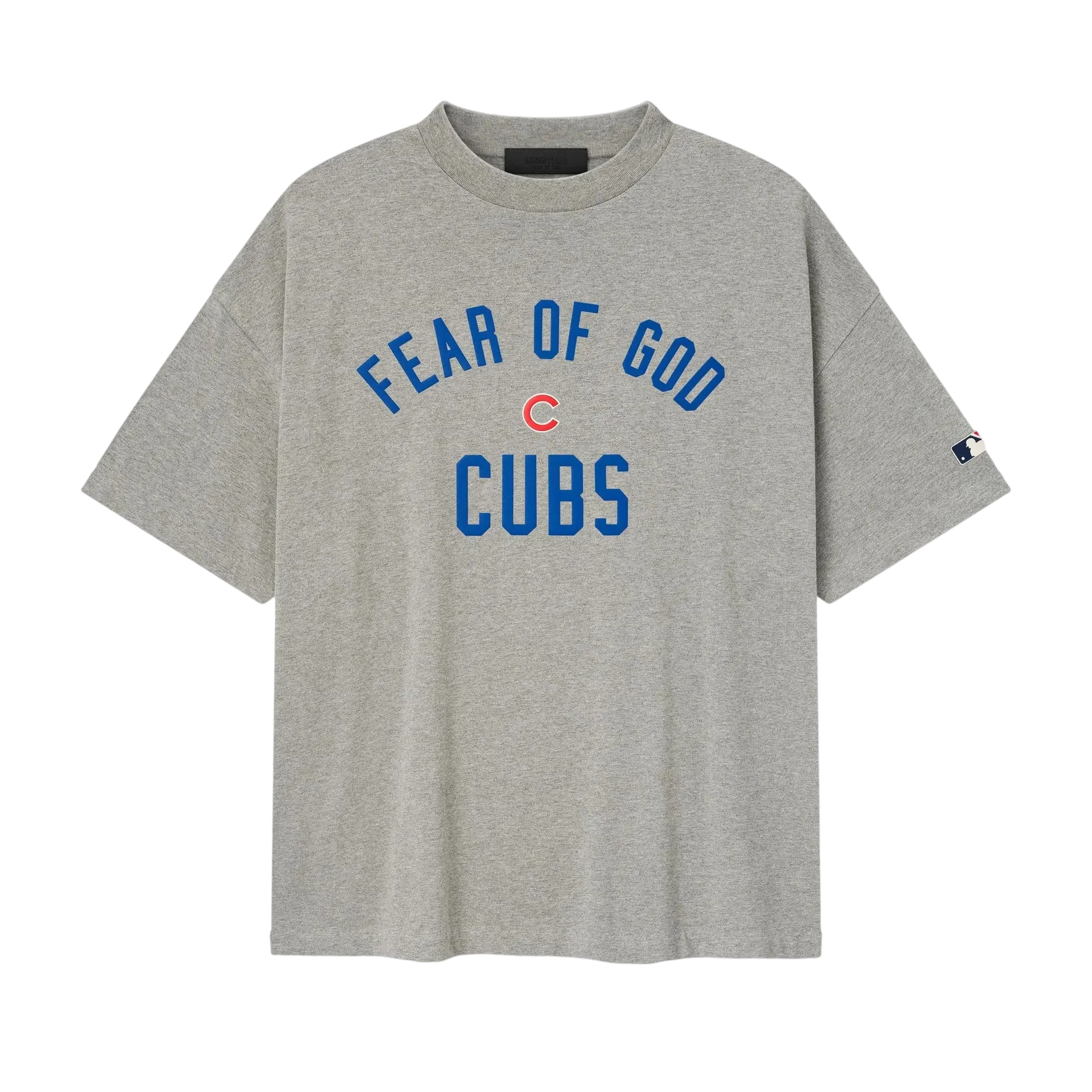 Fear of God Essentials Cubs 90s Tee Concrete Heather