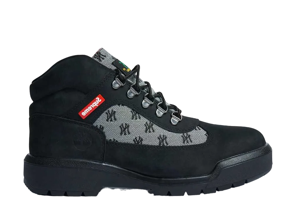 Supreme x Timberland Field Boot Black