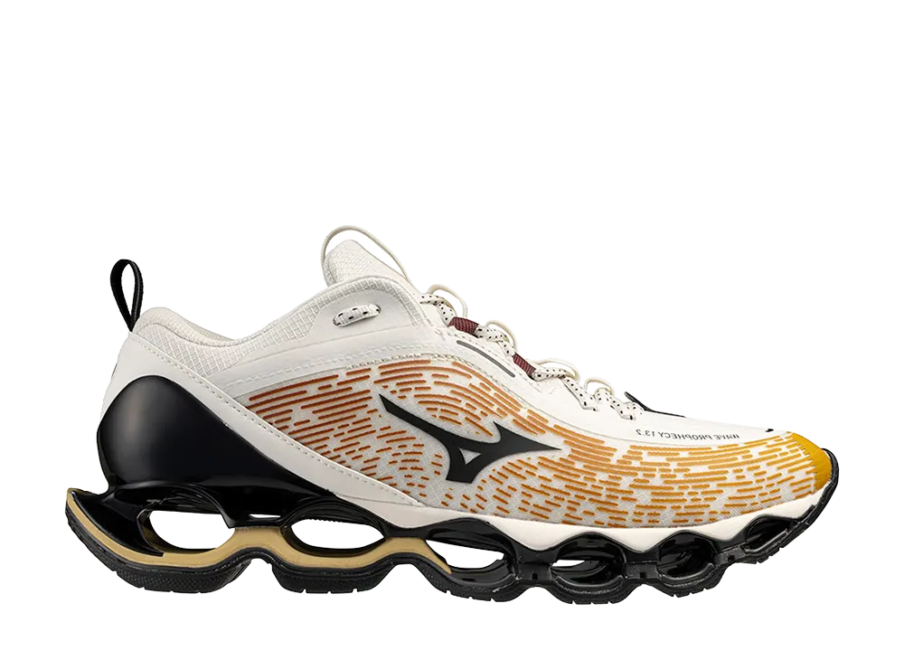 Mizuno Wave Prophecy 13.2 White Black Orange