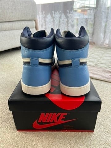 [USED A+] Jordan 1 High Obsidian - 9 US (10.5 Women&#39;s) - Im Your Wardrobe