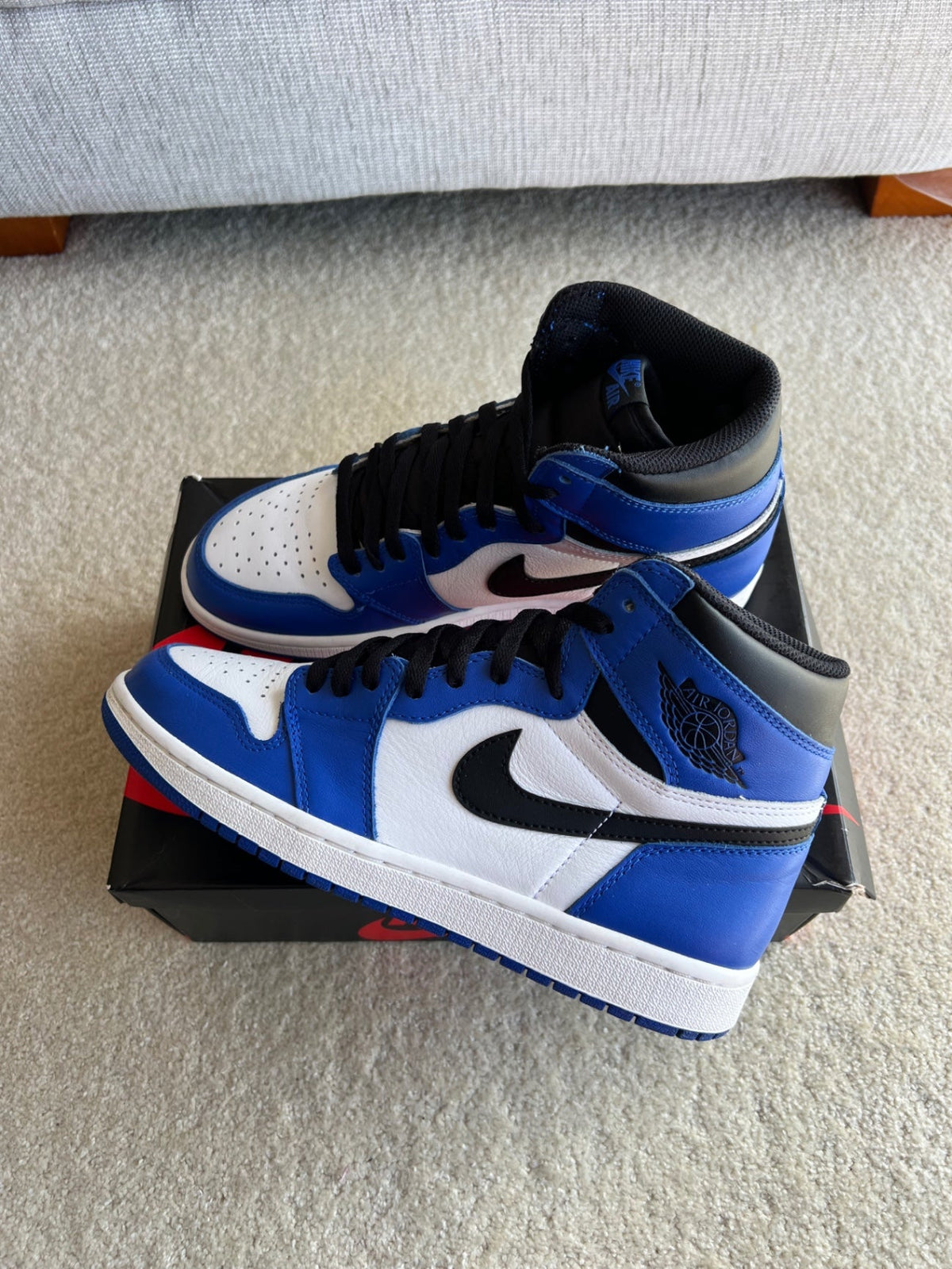 [USED A+] Jordan 1 Retro High &#39;Game Royal&#39; (2018) - 9 US (10.5 Women&#39;s) - Im Your Wardrobe