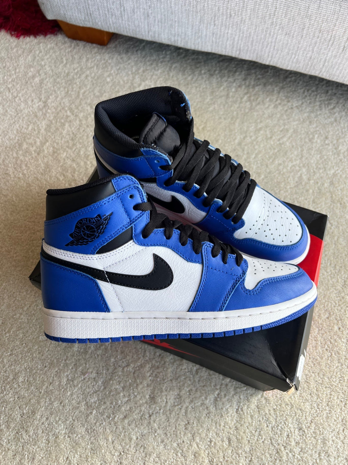 [USED A+] Jordan 1 Retro High &#39;Game Royal&#39; (2018) - 9 US (10.5 Women&#39;s) - Im Your Wardrobe