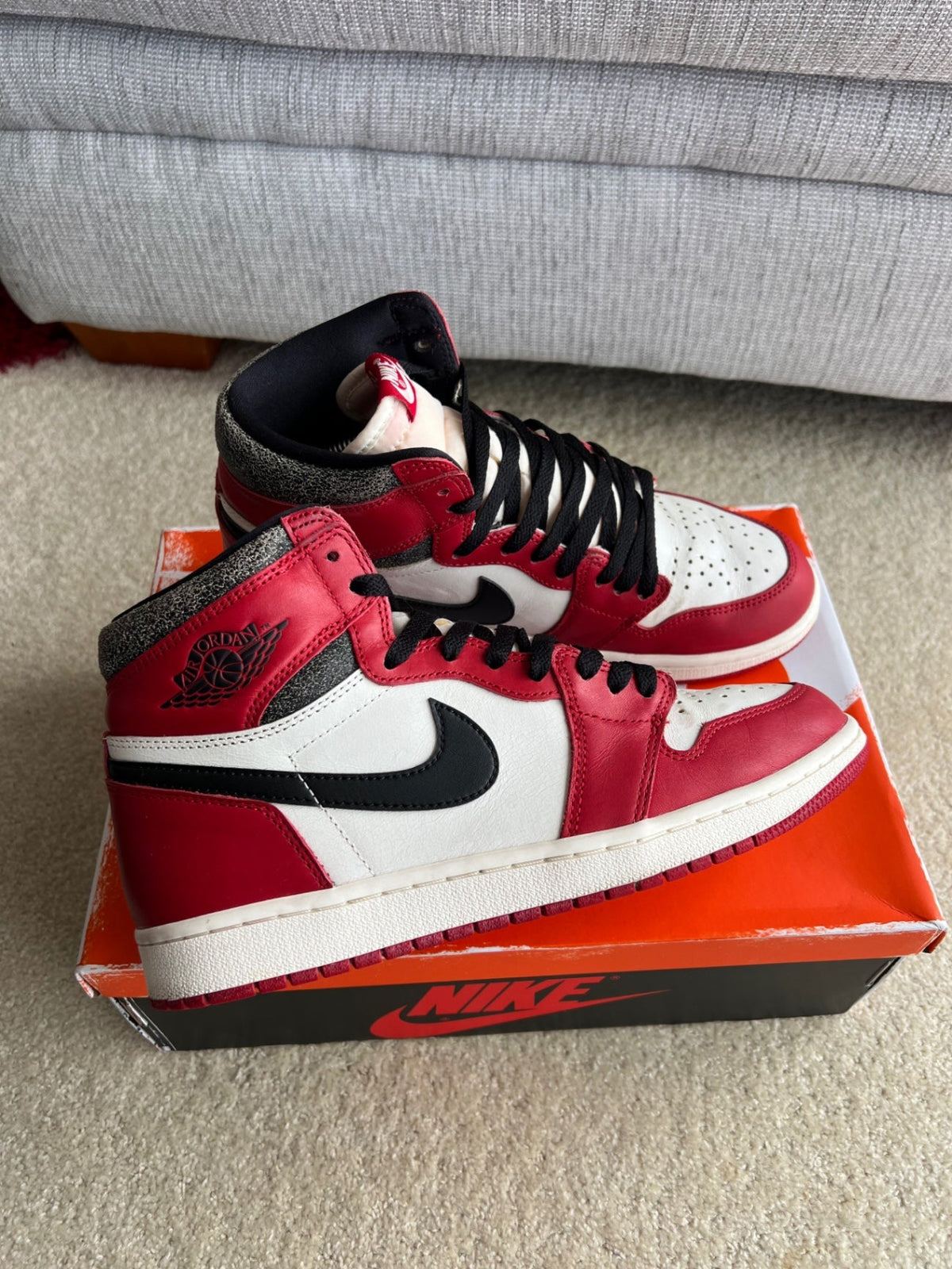 [USED B] Jordan 1 High Lost &amp; Found - 9 US (10.5 Women&#39;s) - Im Your Wardrobe