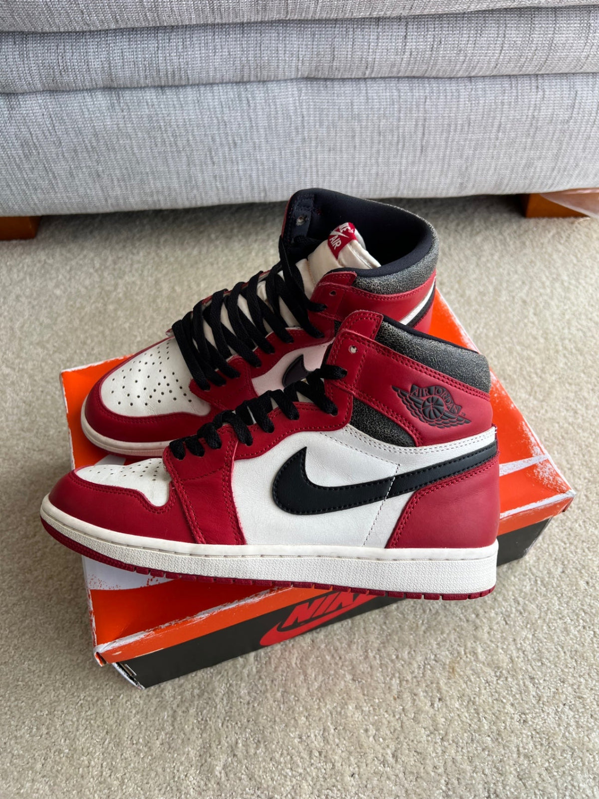 [USED B] Jordan 1 High Lost &amp; Found - 9 US (10.5 Women&#39;s) - Im Your Wardrobe