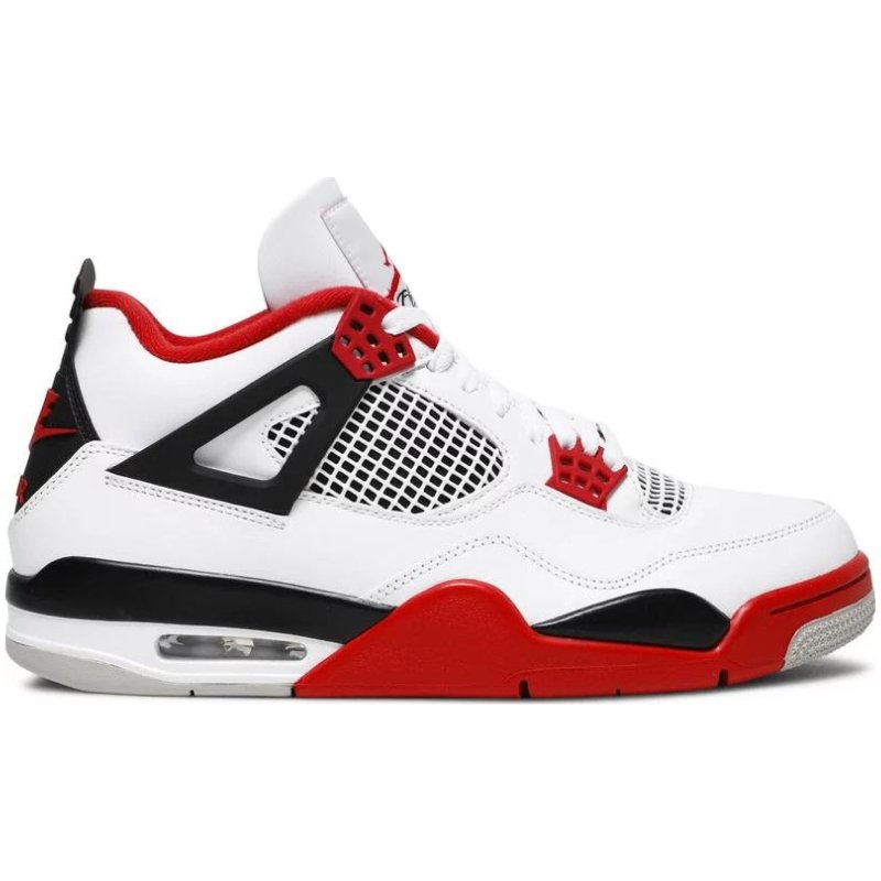 [USED B] Jordan 4 Retro Fire Red (2020) - 13 US (14.5 Women's)