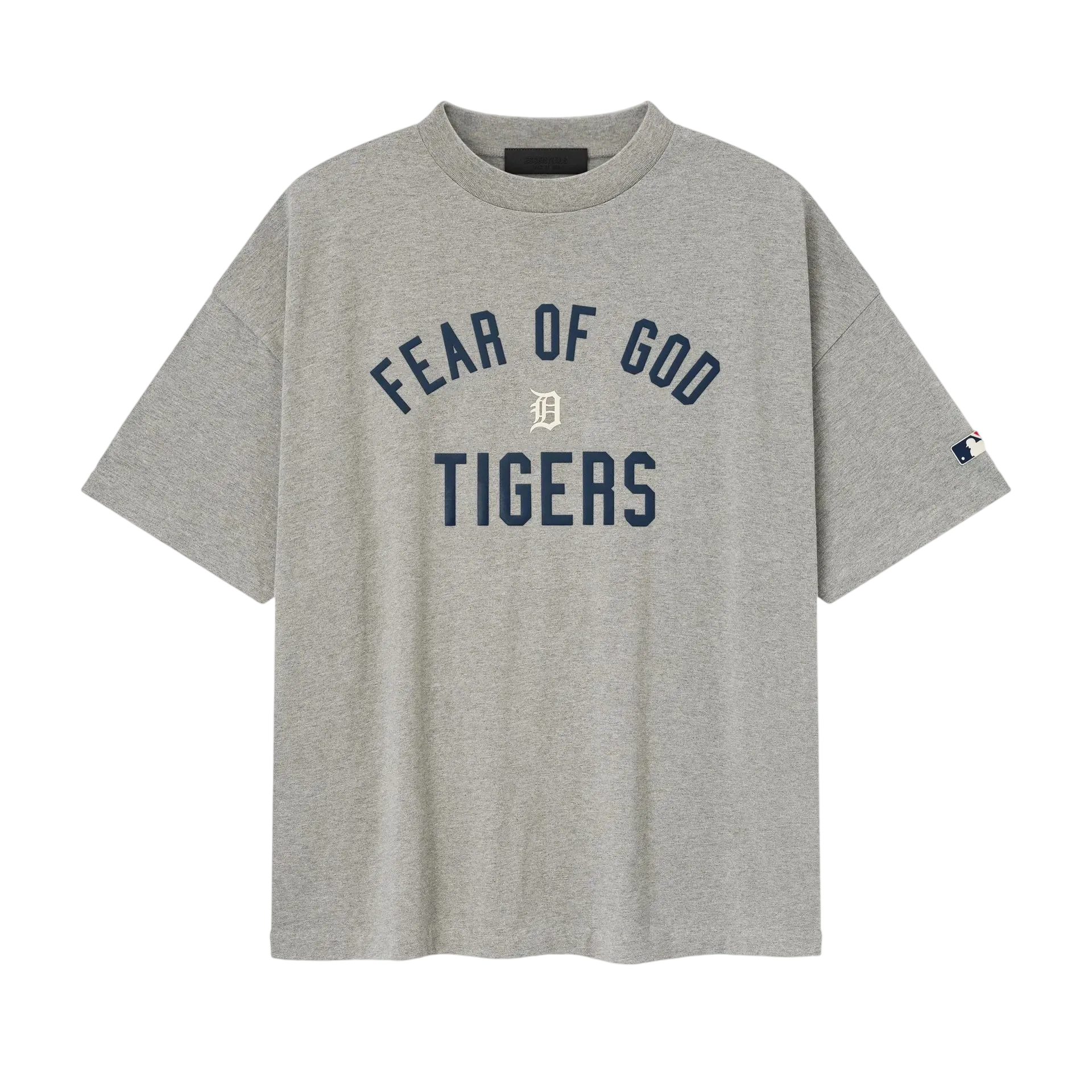 Fear of God Essentials Tigers 90s Tee Concrete Heather
