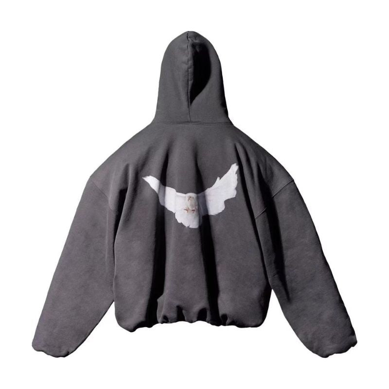 Yeezy Gap Engineered by Balenciaga Dove Hoodie Black - Im Your Wardrobe