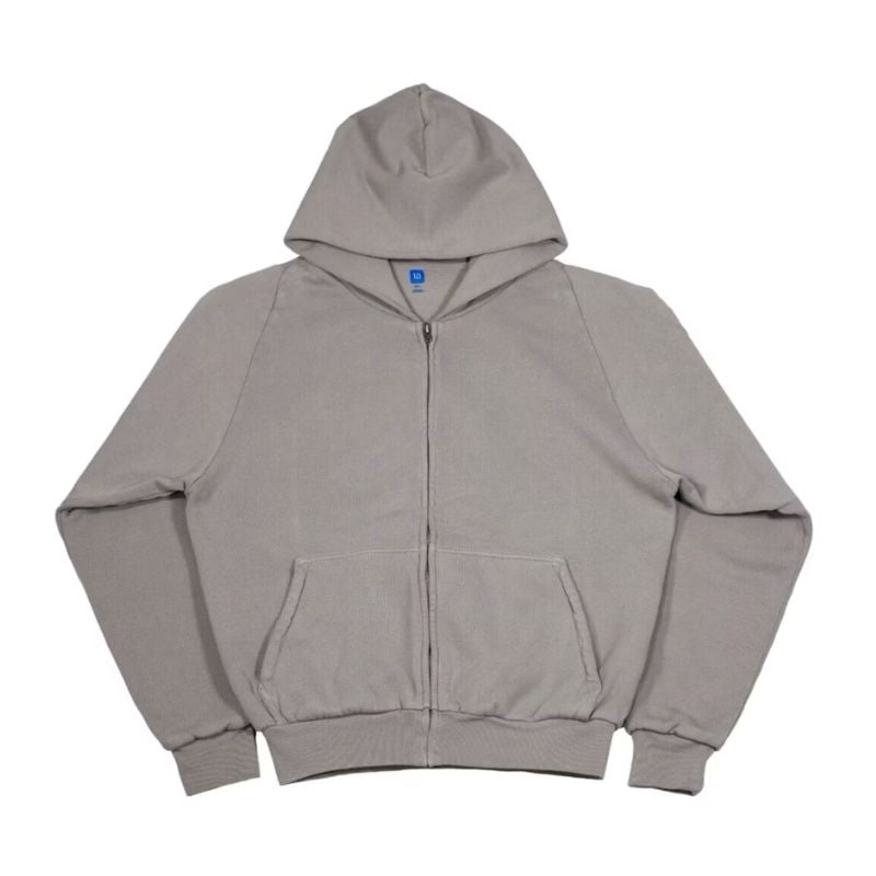 Yeezy x Gap Zip Up Hoodie &#39;Light Grey&#39; - Im Your Wardrobe