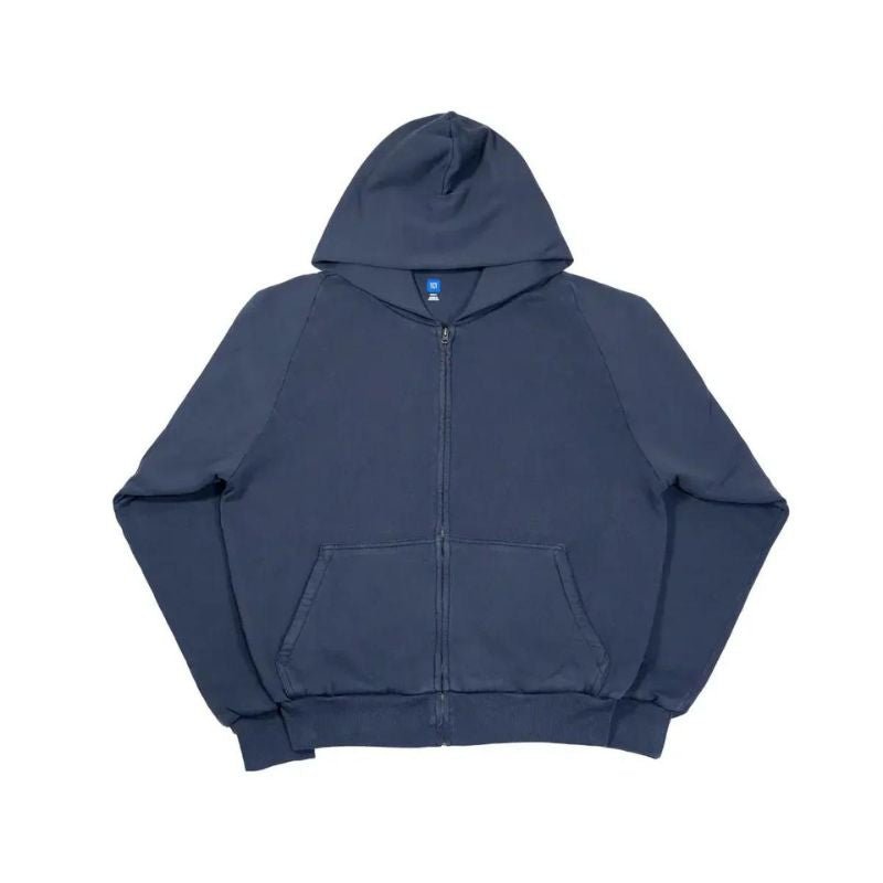 Yeezy x Gap Zip Up Hoodie &#39;Navy&#39; - Im Your Wardrobe